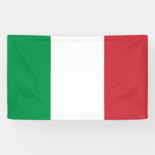 Italy flag banner
