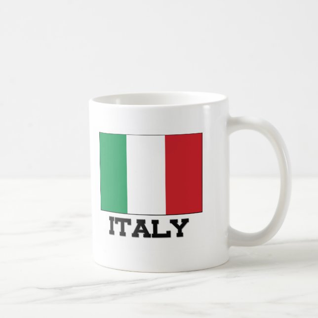 Italy Flag Coffee Mug (Right)