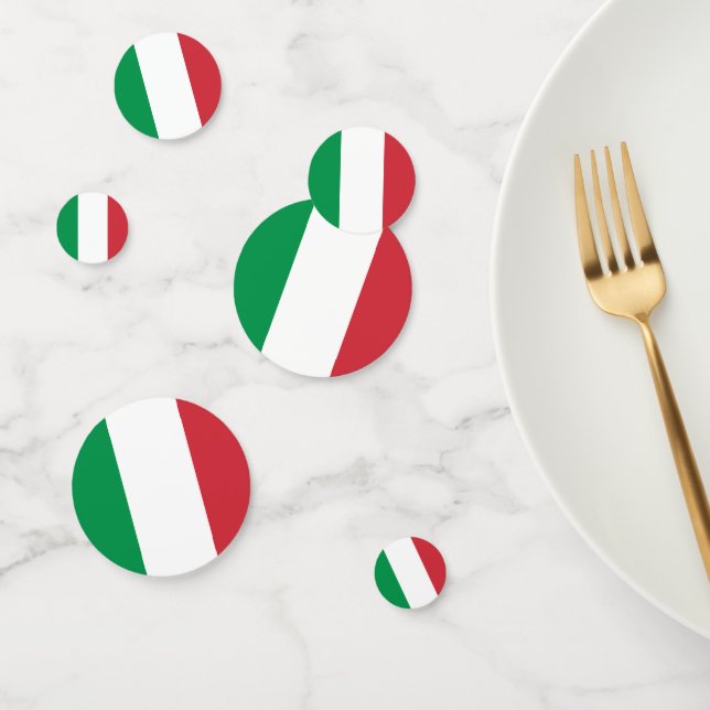 Italy Flag Confetti (Group)