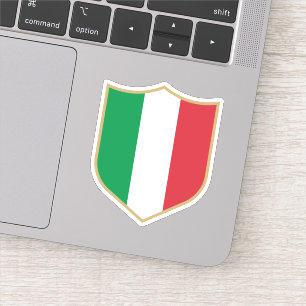 Italy Flag Emblem Patriotic Travel