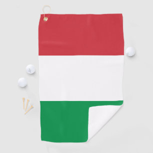 Italy flag golf towel