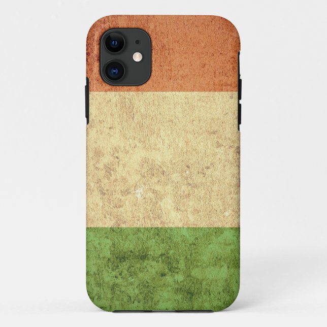 Italy Flag - Grunge Case-Mate iPhone Case (Back)