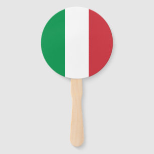 Italy Flag Hand Fan