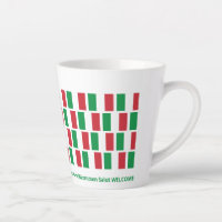 Italy Flag Hospitality Latte Mug