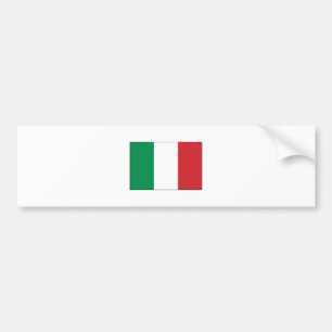 Italy FLAG International Bumper Sticker
