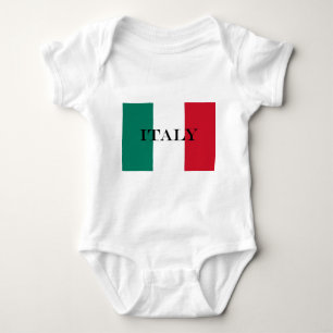 Italy flag Italia Italian Il Tricolore Baby Bodysuit