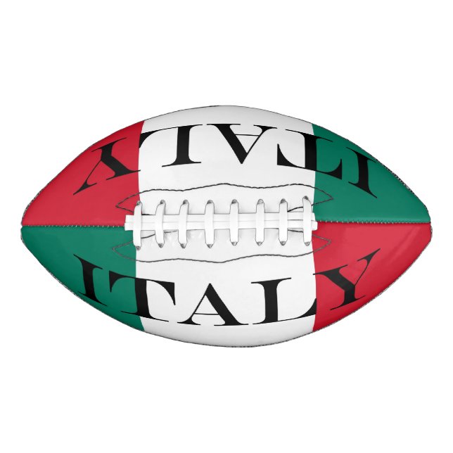 Italy flag Italia Italian Il Tricolore Football (Front)