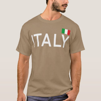 Italy Flag Italia Italian Italiano Sports T-Shirt