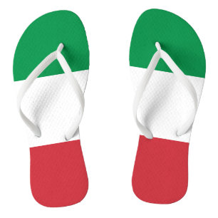 Italy Flag Italian Patriotic Jandals