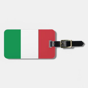 Italy Flag Italian Patriotic Luggage Tag