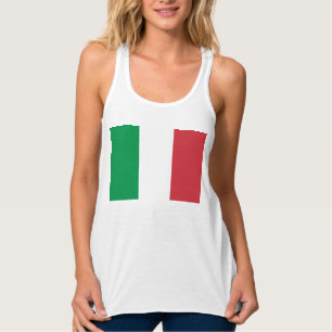 Italy Flag Italian Patriotic Singlet