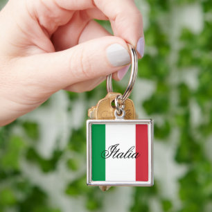 Italy Flag Italian Pride Europe Country Key Ring