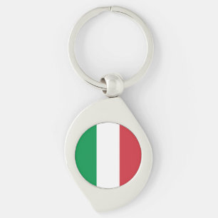 Italy Flag Key Ring