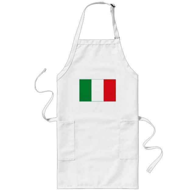 Italy Flag (light) Apron (Front)