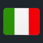 Italy Flag Magnet<br><div class="desc">Original flag design looks like it was painted on! Commemorate your world travels, celebrate your heritage or show everyone how much you love your home! This image is available on a variety of products. Check out all of our other designs at http://www.zazzle.com/zipperedflags Do you have a request or questions? Contact...</div>