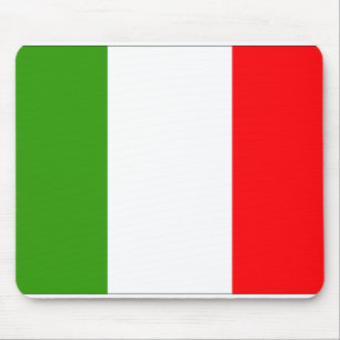 Italy flag mouse pad