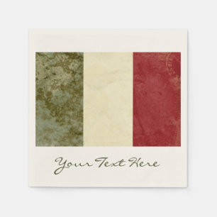 Italy Flag Party Napkins