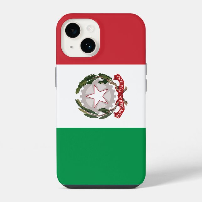 Italy flag phone case (Back)