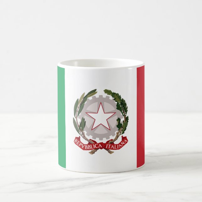 Italy flag phone case coffee mug (Center)