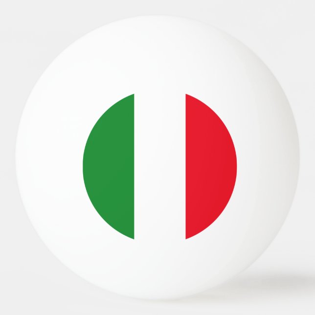 Italy Flag Ping Pong Ball (Front)