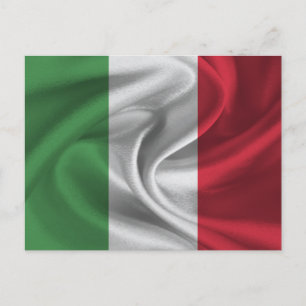 Italy Flag Postcard
