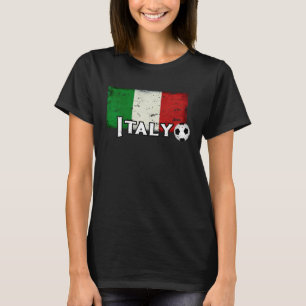 Italy Flag Soccer Fans Love Their Italian Football T-Shirt
