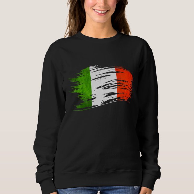 Italy Flag Sweatshirt (Front)