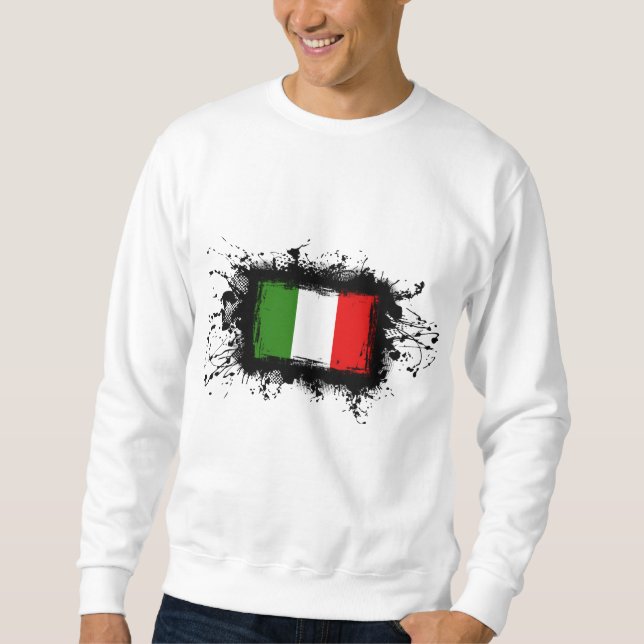 Italy Flag Sweatshirt (Front)