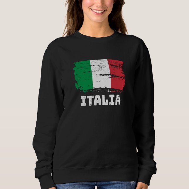 Italy Flag Sweatshirt (Front)