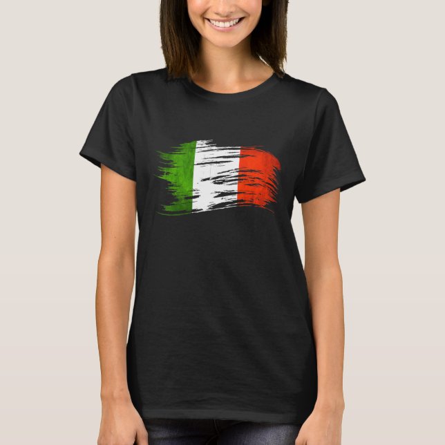 Italy Flag T-Shirt (Front)