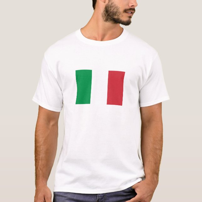 Italy Flag T-Shirt (Front)