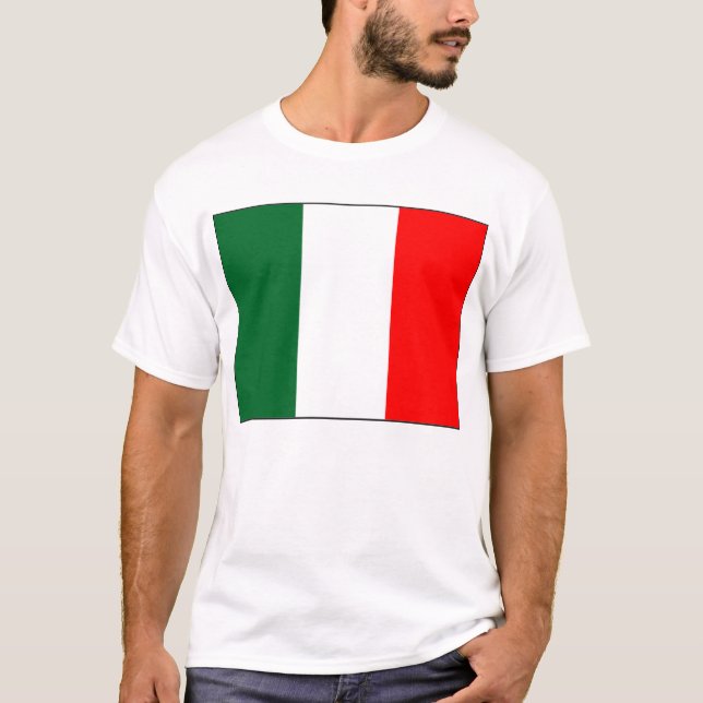 Italy flag t-shirts (Front)