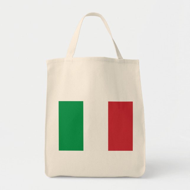 Italy Flag Tote Bag (Front)