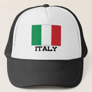 Italy Flag Trucker Hat