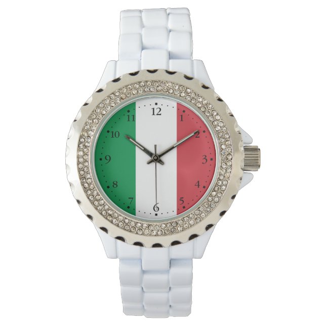 Italy Flag Watch (Front)