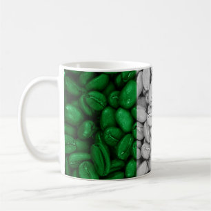 Italy flag with coffee coffee mug