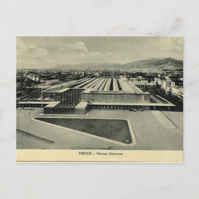 Italy, Florence, Firenze,Train station Postcard (Front)