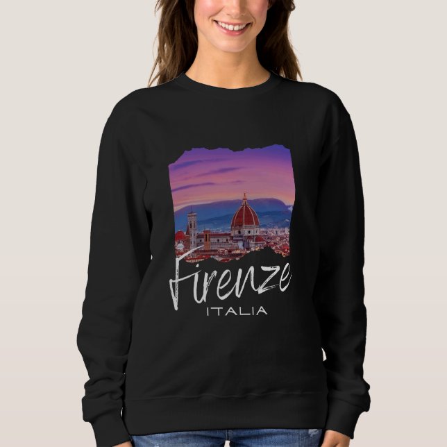 Italy Florence Souvenir Florence Sweatshirt (Front)