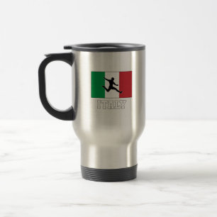 Italy Football Soccer National Team Travel Mug
