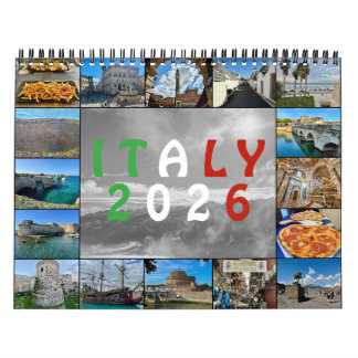 Italy from Above – 2026 Drone Photography Calendar
