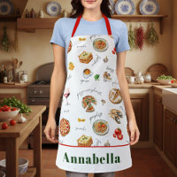 Italy Fun Food Chef Colourful