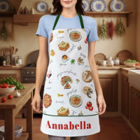 Italy Fun Food Chef Colourful