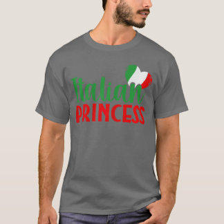 Italy Girl Cute Italia Home Country Italian Prince T-Shirt