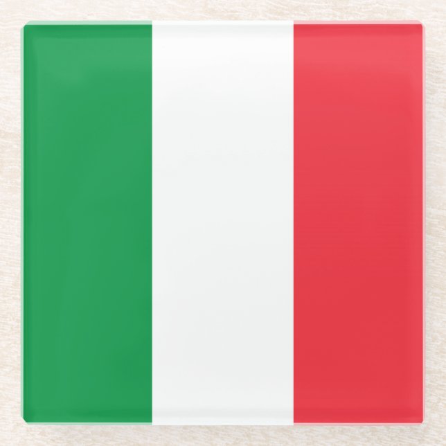 Italy Glass Coaster (Front)