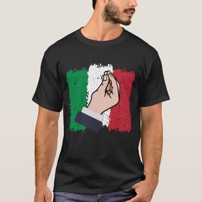 Italy hand gesture T-Shirt (Front)