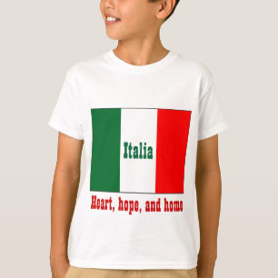 Italy-heart, hope, and home T-Shirt