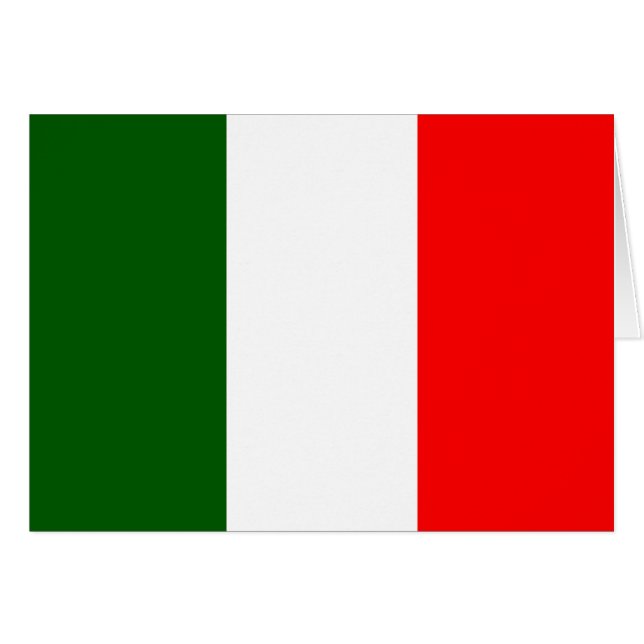 Italy High quality Flag (Front Horizontal)