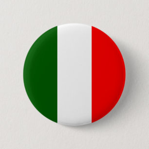 Italy High quality Flag 6 Cm Round Badge