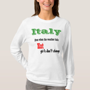 Italy hot girls t-shirts