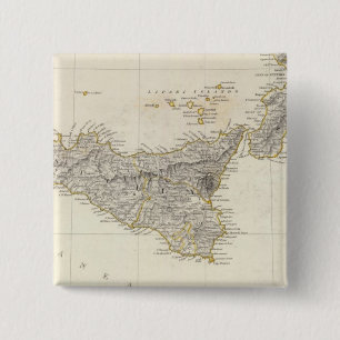 Italy III 15 Cm Square Badge